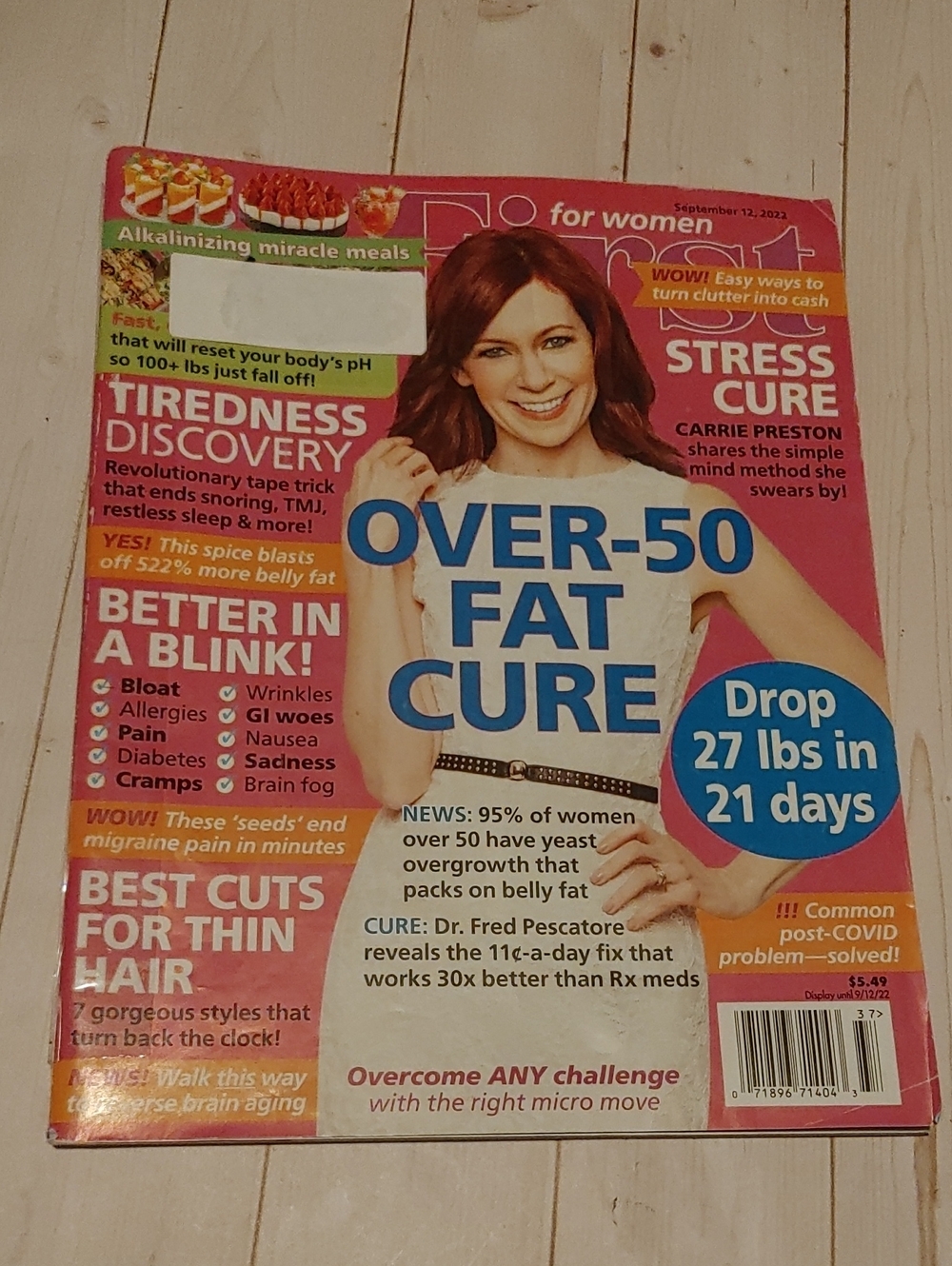 First For Women Magazine September 12, 2022